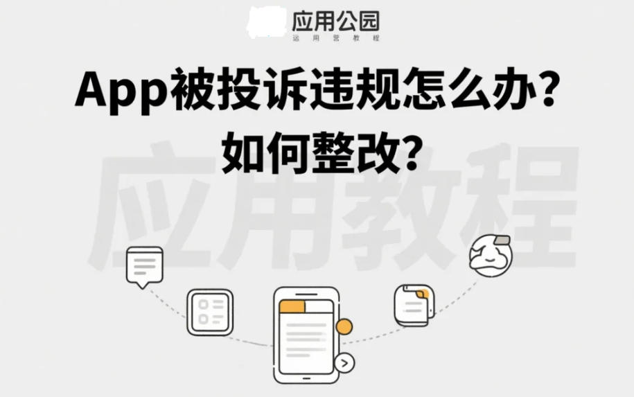 App遭遇違規(guī)投訴,科學(xué)整改三步走,合規(guī)運營不踩坑!